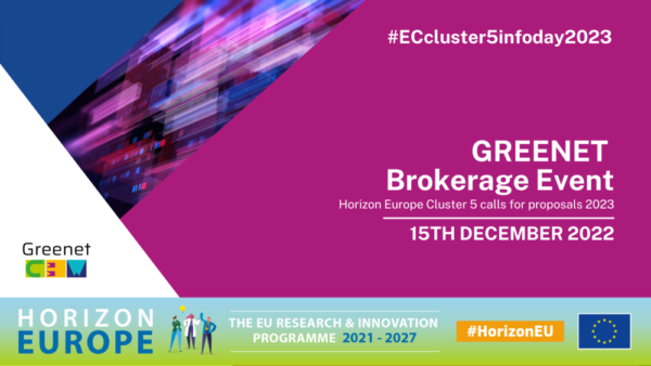 15/12 Horizon Europe - Cluster 5 calls 2023 - VIRTUAL Brokerage Event